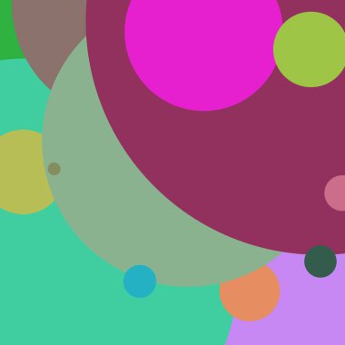 Daire geometrik büyük arka plan çok renkli desen.