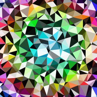 Arka plan çok renkli geometrik poligonal.