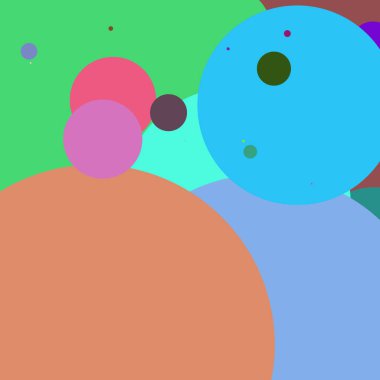 Daire geometrik yeni arka plan çok renkli desen.