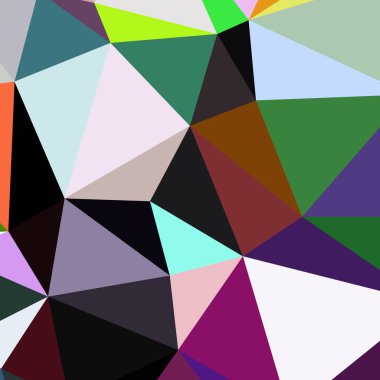 Arka plan çok renkli geometrik poligonal.