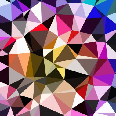 Arka plan çok renkli geometrik poligonal.