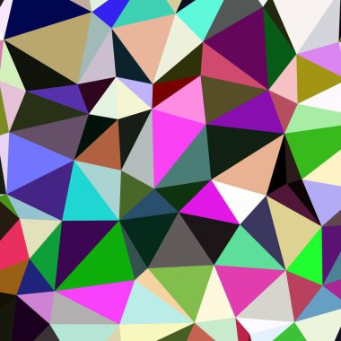 Arka plan çok renkli geometrik poligonal.