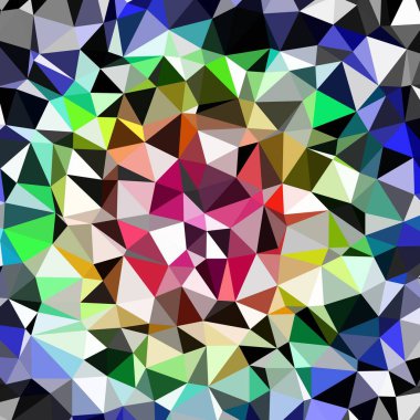 Arka plan çok renkli geometrik poligonal.