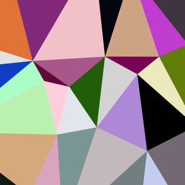 Arka plan çok renkli geometrik poligonal.