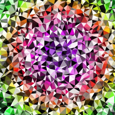 Arka plan çok renkli geometrik poligonal.