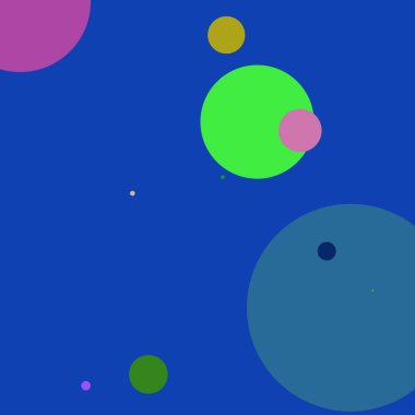 Daire geometrik yeni arka plan çok renkli desen.