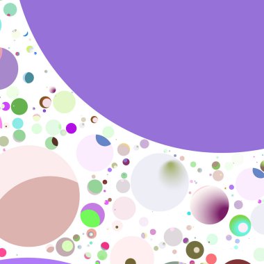 Çok renkli geometrik daire arka plan seamless modeli.