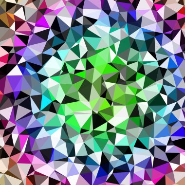 Arka plan çok renkli geometrik poligonal.