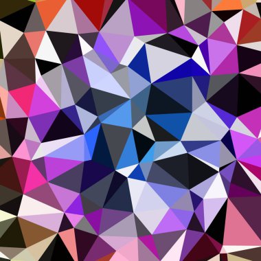 Arka plan çok renkli geometrik poligonal.