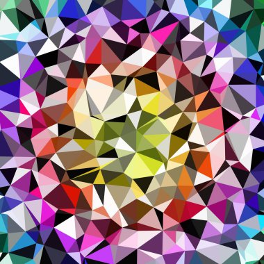 Arka plan çok renkli geometrik poligonal.