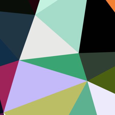 Arka plan çok renkli geometrik poligonal.