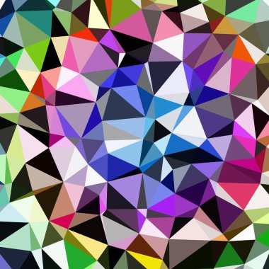 Arka plan çok renkli geometrik poligonal.