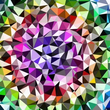 Arka plan çok renkli geometrik poligonal.