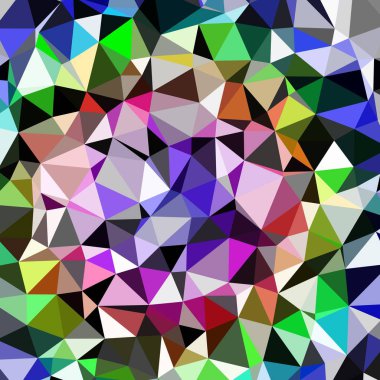 Arka plan çok renkli geometrik poligonal.