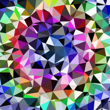 Arka plan çok renkli geometrik poligonal.