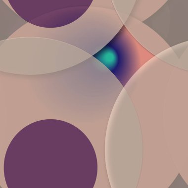 Çok renkli geometrik daire arka plan seamless modeli.