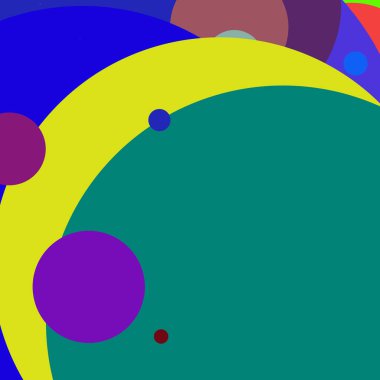 Daire geometrik zarif arka plan çok renkli desen.