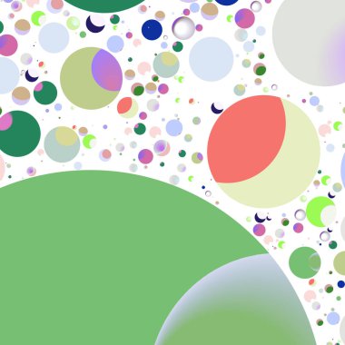 Çok renkli geometrik daire arka plan seamless modeli.