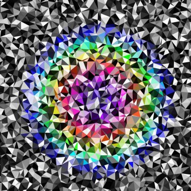 Arka plan çok renkli geometrik poligonal.