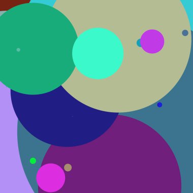 Daire geometrik şaşırtıcı arka plan çok renkli desen.