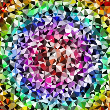 Arka plan çok renkli geometrik poligonal.