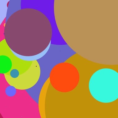 Daire geometrik büyük arka plan çok renkli desen.