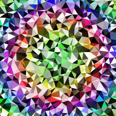 Arka plan çok renkli geometrik poligonal.