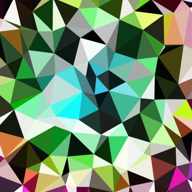 Arka plan çok renkli geometrik poligonal.