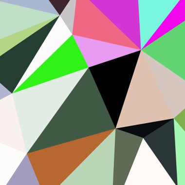 Arka plan çok renkli geometrik poligonal.