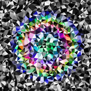 Arka plan çok renkli geometrik poligonal.