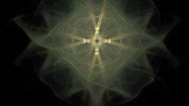 Fantezi kaotik renkli fraktal desen. Soyut Fraktal şekiller. 3D render resimde arka plan veya duvar kağıdı.