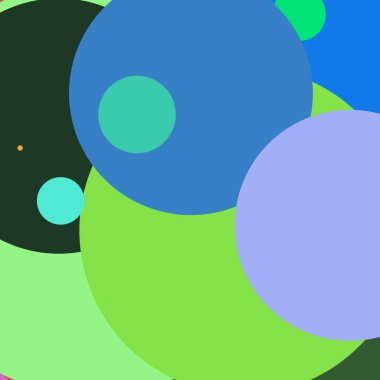 Daire geometrik yeni arka plan çok renkli desen.