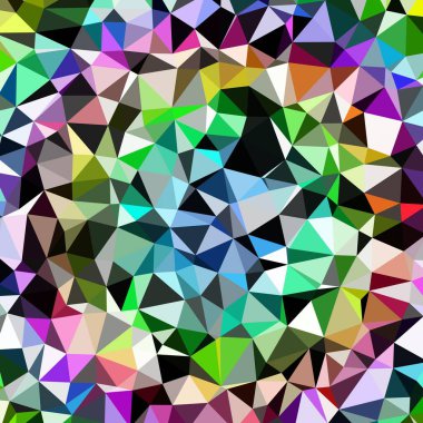 Arka plan çok renkli geometrik poligonal.