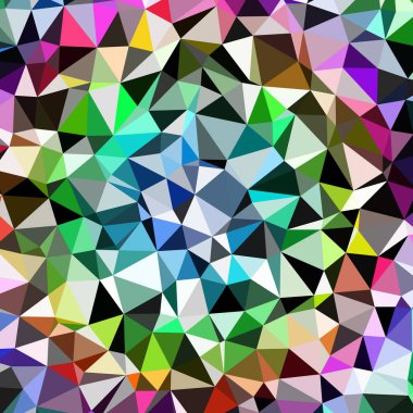 Arka plan çok renkli geometrik poligonal.