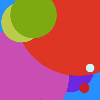 Daire geometrik zarif arka plan çok renkli desen.