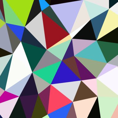 Arka plan çok renkli geometrik poligonal.