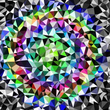 Arka plan çok renkli geometrik poligonal.