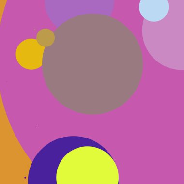 Daire geometrik yeni arka plan çok renkli desen.