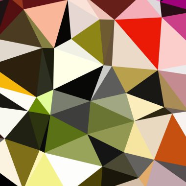 Arka plan çok renkli geometrik poligonal.