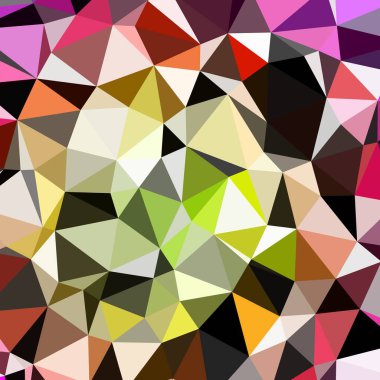 Arka plan çok renkli geometrik poligonal.