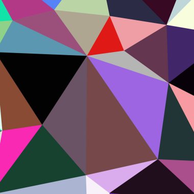 Arka plan çok renkli geometrik poligonal.