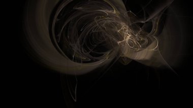 Fantezi kaotik renkli fraktal desen. Soyut Fraktal şekiller. 3D render resimde arka plan veya duvar kağıdı.