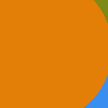 Daire geometrik şaşırtıcı arka plan çok renkli desen.