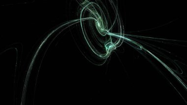 Fantezi kaotik renkli fraktal desen. Soyut Fraktal şekiller. 3D render resimde arka plan veya duvar kağıdı.