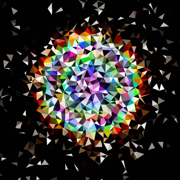 Arka plan çok renkli geometrik poligonal.