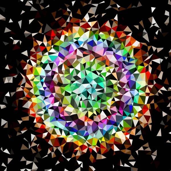 Arka plan çok renkli geometrik poligonal.