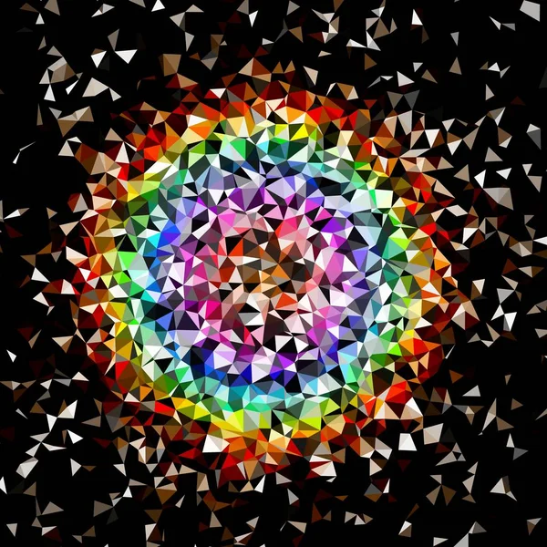 Arka plan çok renkli geometrik poligonal.