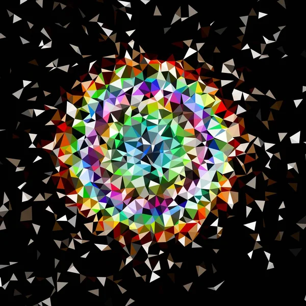 Arka plan çok renkli geometrik poligonal.