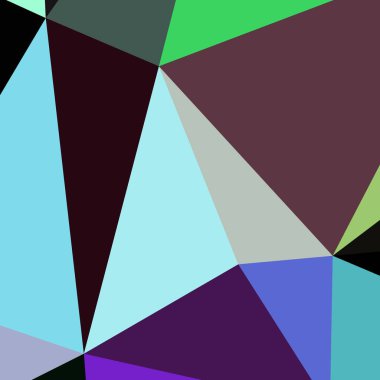 Arka plan çok renkli geometrik poligonal.