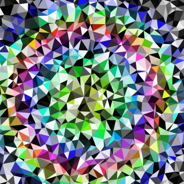 Arka plan çok renkli geometrik poligonal.